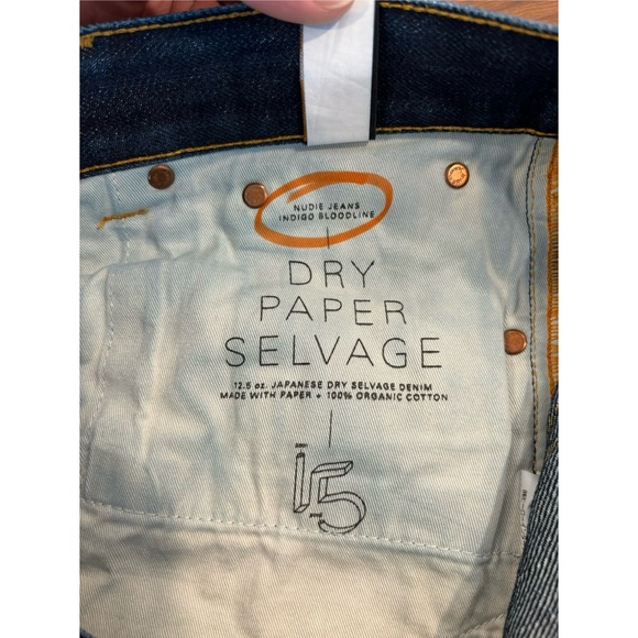 RARE Nudie #336/492 LIMITED ED. 15th Anniversary "Bloodline" Dry Paper Selvage - Picture 4 of 13